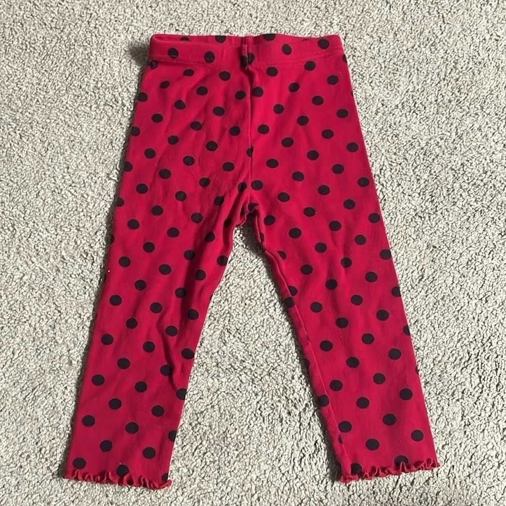 Gymboree Vintage 2008 Girls 3 Piece Black And Red  Matching Set | 18-24 Months